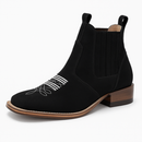 Kit Bota Barreto de Cuero Legítimo con Plantilla Ortopédica +REGALOS: Cuchillo con Funda, Cinturón, Sombrero y Porta Celular