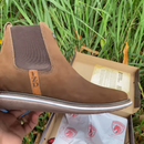 Bota de Hombre Fazer en Cuero Legítimo con Plantilla Ortopédica