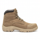 Kit Bota Toro de Cuero Legítimo con Plantilla Ortopédica y Punta de Acero +REGALOS: Vaso Térmico, Cuchillo con Funda y Reloj Táctico