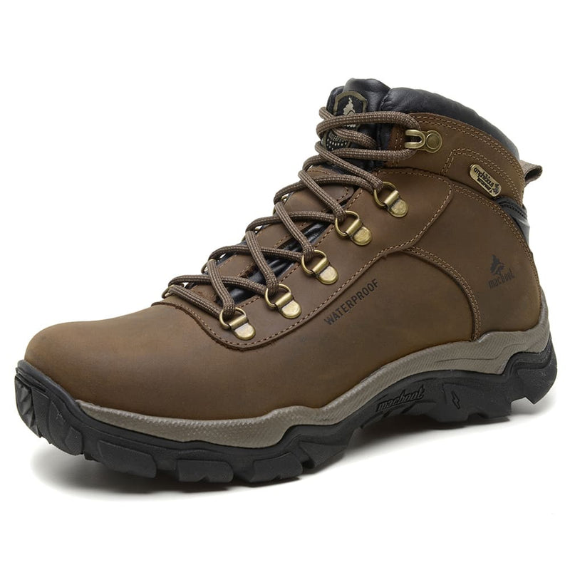 Bota Waterproof de Caña Alta Macboot Sanhaço 06 – Marrón
