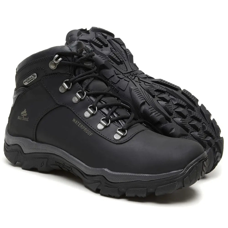 Bota Waterproof de Caña Alta Macboot Sanhaço 06 – Negro Emborrachado